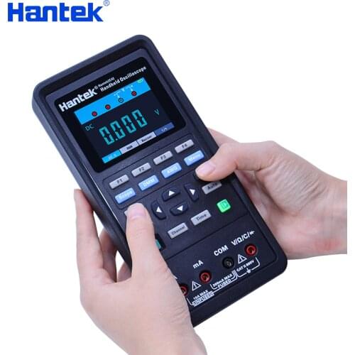 Hantek digital Oscilloscope multimeter +Waveform Generator 3 in 1 handheld oscilloscope automotive 2 Channels 40mhz 70mhz LCD