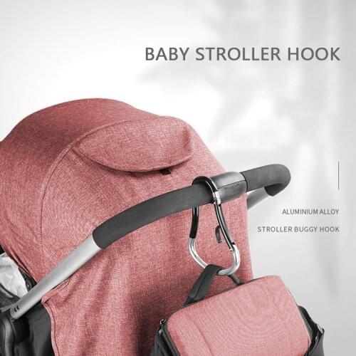 Baby Stroller Hook High Load Bearing Baby Hanger Baby Bag Hook Baby Car Seat Accessories Stroller Organizer High Quality Alloy