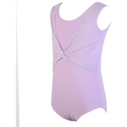 Children Girls Concise Vest Ballet Dance High-elastic Dancewear Fitness Body Building Clothes Gymnastics High-Elastic Body Pants