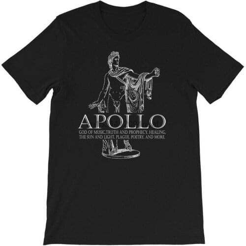 Apollo God Of Music And Sun Greek Mythology Unisex T Shirt