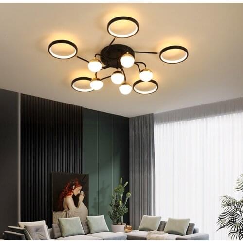Flower Branch Art LED Chandelier Ceiling Light For Living Room Bedroom Restaurant Kitchen Hotel Lobby Meal Hanging Decoration