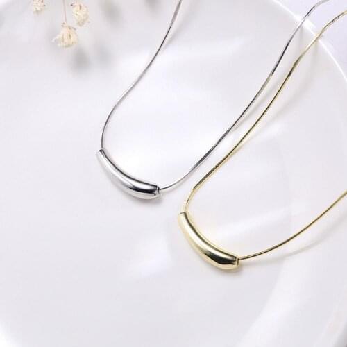 Neck Wear Temperament Anti-rust Electroplating Trendy Necklace for Gift