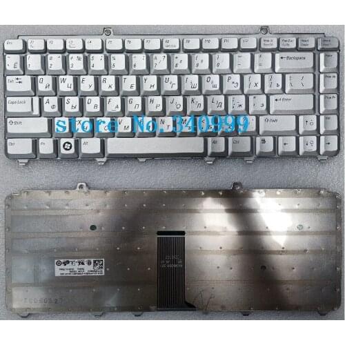 Original New for Dell Inspiron 1420 1425 1520 1521 1525 1540 1545 1400 RU silver Keyboard