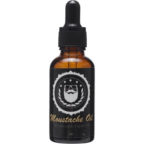 Male beard growth solution 30ml Promote hair growth Repair hair root essence Anti-hair loss products Beard modeling fixed oil