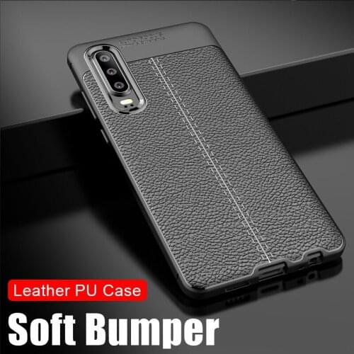 Luxury Ultra Thin Leather Case On The For Huawei P20 P30 Mate 20 10 Lite Shockproof Case For Huawei P30 P20 Pro Soft Phone Cover