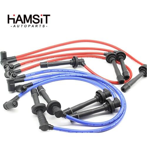 Hamsit Spark Plug Ignition Wire 10.2MM For 1988-2000 SOHC HONDA CIVIC D15/D16 Car modification dropshipping