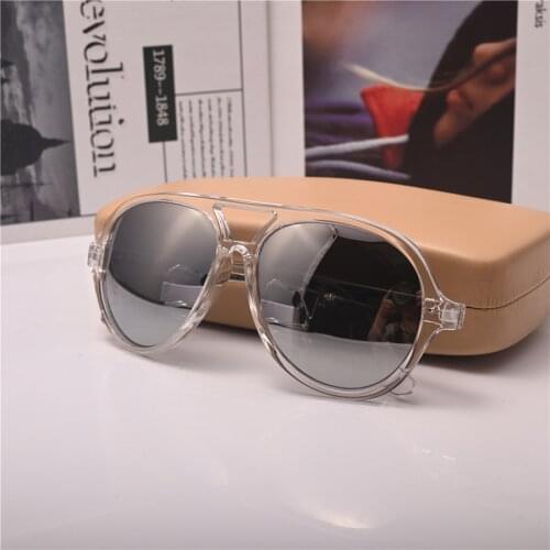 Vazrobe Fashion Pilot Sunglasses Women Male Transparent Black Sun Glasses for Female Men Aviation Pc Cheap Shades Wholesale