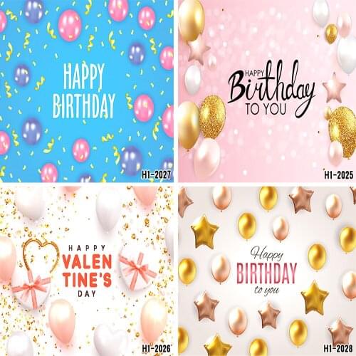 Vinyl photography background dream balloon series children birthday party background