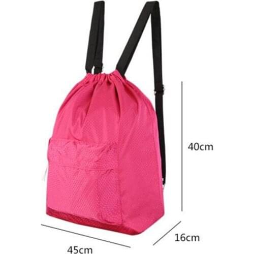 45*40*16CM Large Capacity Organizer Bag Outdoor Travel Shoulder Bag Multifunction Swim Storage Bag Waterproof Beach Bag