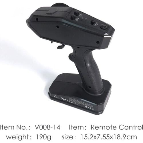 Flytec V008-14 2.4Ghz Remote Control Spare Parts Original Accessories For V008 RC Jet Boat Transmitter