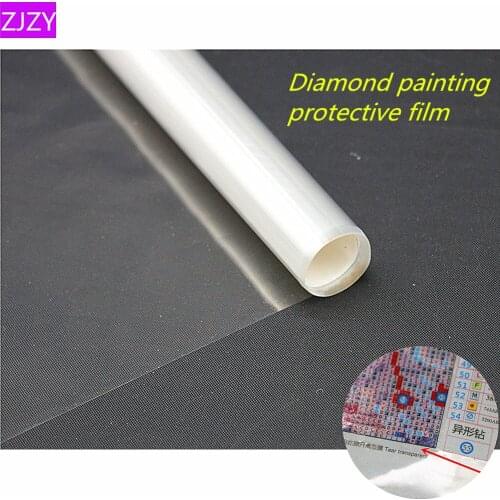 Diamond painting protective film dustproof isolation anti-dirty plastic paper transparent release film Diamond painting Tool
