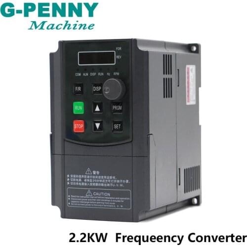Free Shipping! 220v 1.5kw vector Inveter 2.2kw VFD inverter Frequency Converter Variable Frequency Drive Spindle Motor Control