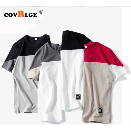 Covrlge Short Sleeve T-shirts For Men