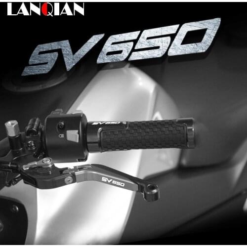 For Suzuki SV650 SV650S Motorcycle Brake Clutch Levers & Handlebar Grips SV 650 1999-2012 SV 650 S 2013 2014 2015 2016 Parts