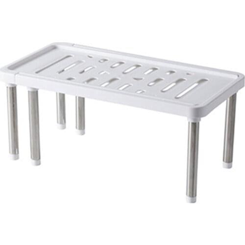 Home Closet Organizer Storage Shelf for Kitchen Rack Space Saving Wardrobe Decorative Shelves Cabinet Holders