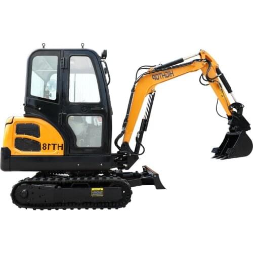 China Smallest Mini Excavator HT18 Mini Excavator Sales with Kubota Engine