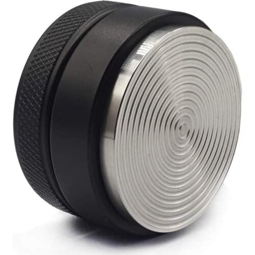 Coffee Distributor 53mm Tamper Macaron Shape Espresso Distributor Stainless Steel Barista Coffee Supplies for Breville