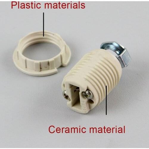 G9 complete set lamp bases, G9 lamp socket, ceramic show lampholder, G9 lamp holder with m10 bracket