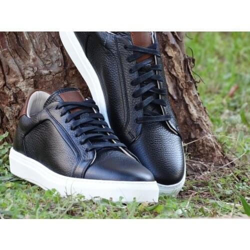 Men Sport & Sneaker Genuine Leather Shoes High Qualiy Made in Turkey Men Shoe