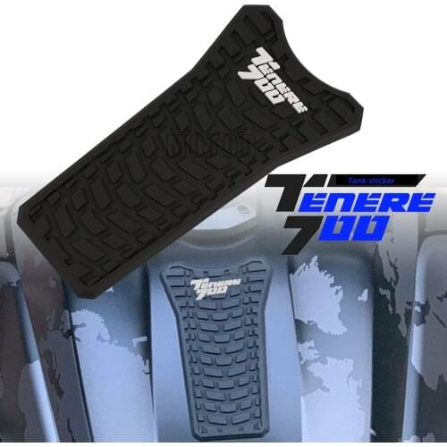 For Yamaha Motorcycle Non-Slip Side Fuel Tank Stickers Waterproof Pad Rubber Sticker Tenere 700 Tenere700 T 7 Rally 2019-2021