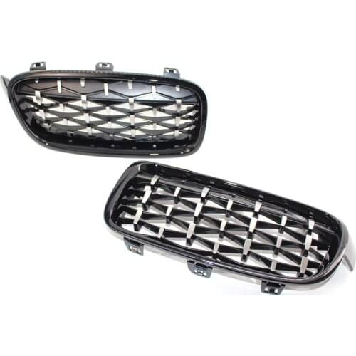 ABS Car Front Kidney Grille Diamond Meteor Style Grill For BMW 3 Series F30 F31 320i 330i 340i 2013 2014 2015 2016 2017 2018