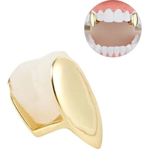 1pc Fangs Grills Dental Single One Vampire Teeth Caps Tooth Grill Canine