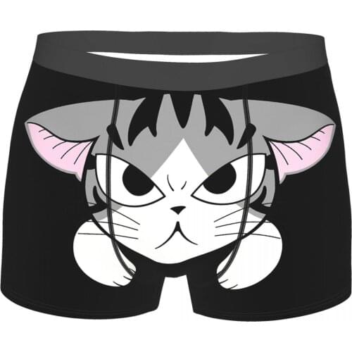Cute Face Chis Sweet Home Chi Anime Underpants Cotton Panties Male Underwear Comfortable Shorts Boxer Briefs