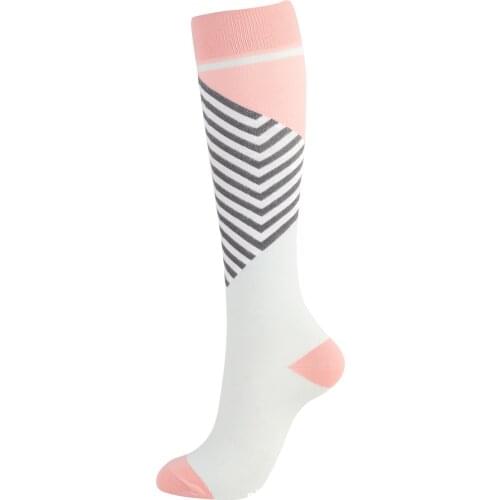 Unisex Outdoor Sports Elastic Leg Protection Stocking Fashion Daily Casual Beautiful Cute Printing Pressure Stockings