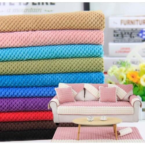 Corduroy fabric Nylon polyester corduroy big pineapple 3D Convex particles sofas cloth DIY pillows bags handmade Sewing Quilting