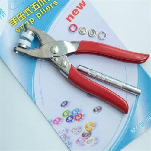 Clamp Clothes Claw Clasp Hands Five Claws Pressure Nailing Machine Press Snap Fastener Plier Cloth Button