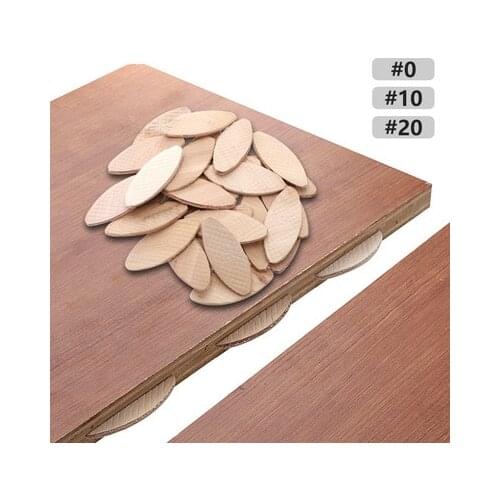 100pcs Wood Joining Biscuits Home Connection Boards for Tenon Machine Woodworking Biscuit Joiner Craft Supplies