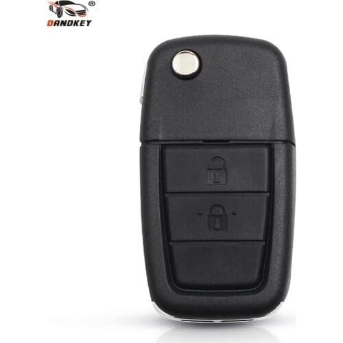 Dandkey 2+1 Buttons Flip Key Shell Case For VE HOLDEN Commodore PONTIAC G8 Omega Berlina Calais With Uncut Blade