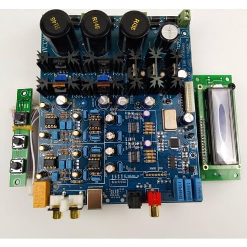 Double PCM1794 HIFI audio decoder finished board 44.1KHZ-192KHZ, 16BIT-24BIT Sound of Nature