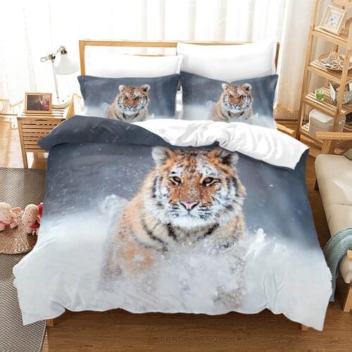Tag Bedding Set Single Twin Full Queen King Size Animal Tag Bed Set Childrens Kid Bedroom Duvetcover Sets 3D Design 002