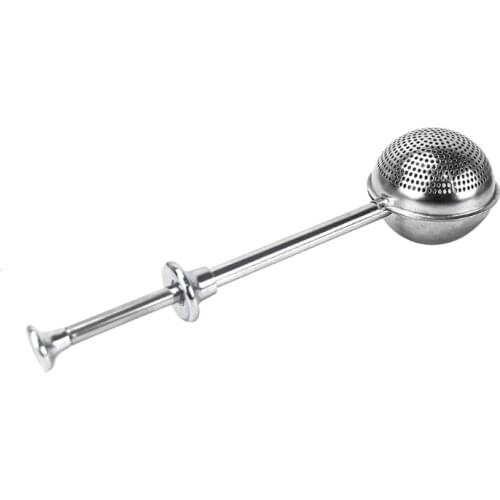 Flour Duster for Baking Spring Handle One-Handed Operation Stainless Steel Powdered Sugar Shaker Sifter Dispenser