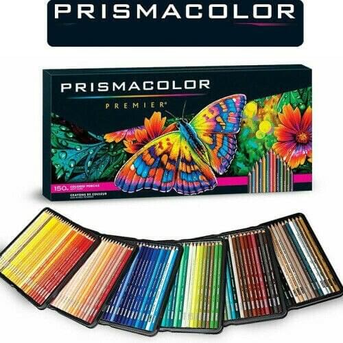Original lapis de cor Sanford Prismacolor Premier 150 color oil color pencil 4.0MM soft core design artist hand painting pencil