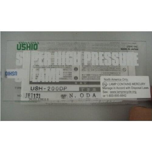 Original Brand New USHIO Excellent SP-II Machine USH-200DP Point Light Source UV Bulb Oxtail UV Curing Lamp