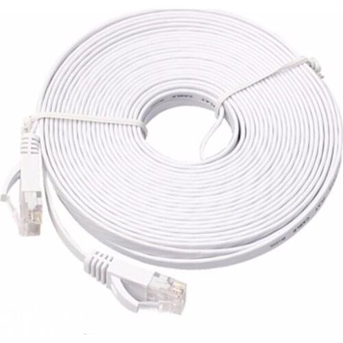 Cat 6 Ethernet Cable 10m/15m/20m RJ45 High Speed Network Cable Patch Cord Router For Computer Laptop