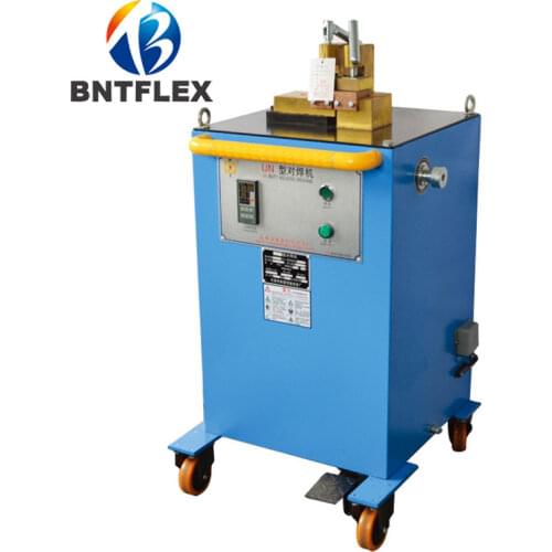 25 KVA high quality CNC semi-automatic round copper rod aluminum round steel fireproof spark resistance butt welding machine