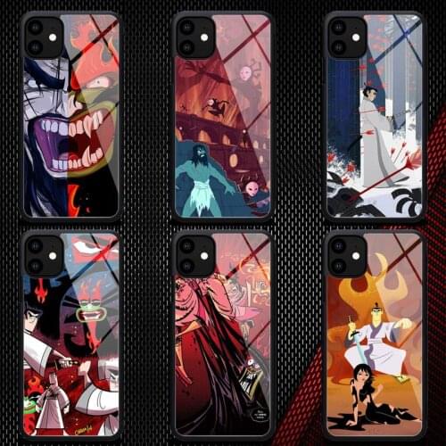 TV Samurai Jack Phone Case Rubber for iPhone 12 11 Pro Max XS 8 7 6 6S Plus X 5S SE 2020 XR 12Mini case