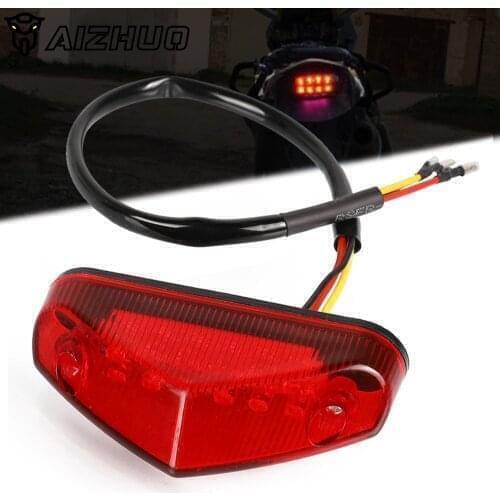 Universal Motorbike Turn Signals Brake Tail Light Dirt Bike FOR YAMAHA TDR 250 TDR250 TDR125 TDR240 TW 125 200 225 WR200 WR200Z