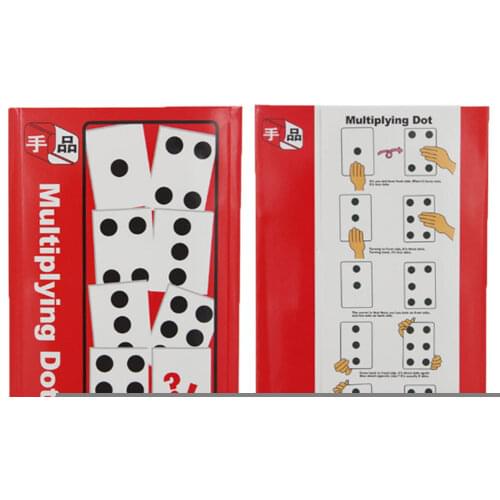 Multiplying Dot Card Magic Tricks Close up Stage Illusion Magician Accessories
