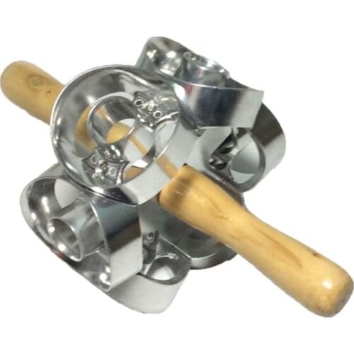 Aluminum Alloy Revolving Cake Cutter Maker Mold Machine Pastry Dough Baking Roller Kitchen Cooking