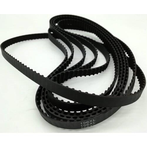 XL 5.08mm pitch 9mm wide endless timing belt 196XL 497.84mm Length 98 Teeth
