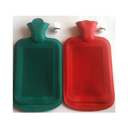 1PC Hot-water Bottle Pain Relief Bed Hand Warmer Relaxing Heat Massage Therapy Winter Rubber Hot Water Filling Bag