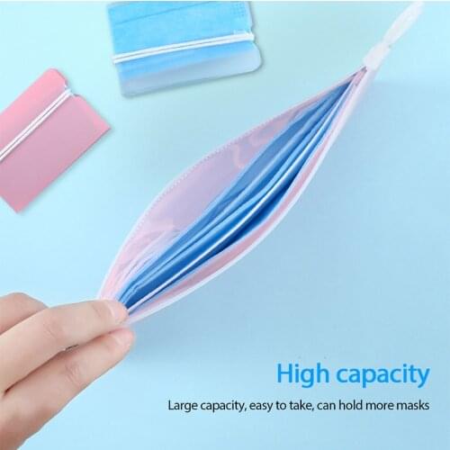 1Pcs Fashion Mask Cover Bag Portable Facemask Holder Face Mask Storage Box Save Mask Boxes Travel Storage Bag Set Wholesale