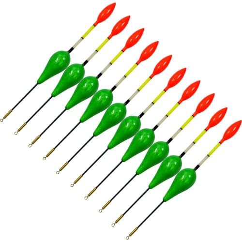 10pcs/lot Fishing Float Bobbers Flotteur Peche for Carp Buoys pesca Fishing Tackle Tools Floating 2G 3G 4G 5G