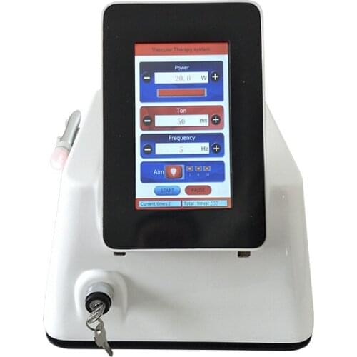 980nm Diode Laser Vascular Removal Machine / Spider Vein Removal / Blood Vessel Removal