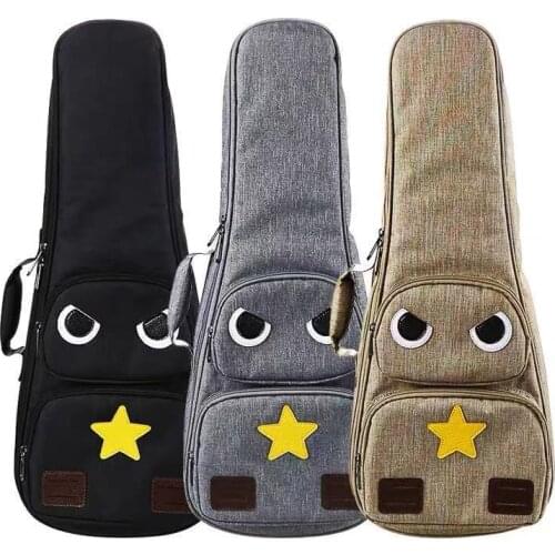 Cute Cartoon Cotton Canvas"owl" ukulele case ukulele bag ukulele cover, Best Christmas Gift