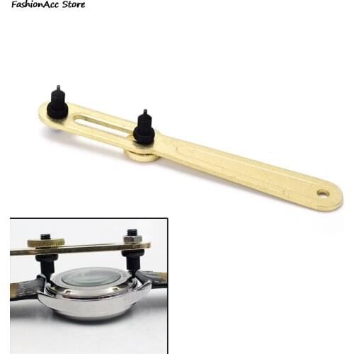 1pc Adjustable Watch Back Case Cover Opener Battery Replacement Tool Wrench Spanner Remover Watch Repair Kit Watchmaker Tools